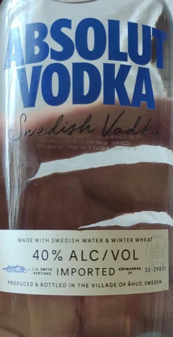 Zdjęcia - Absolut Vodka Swedish Vodka