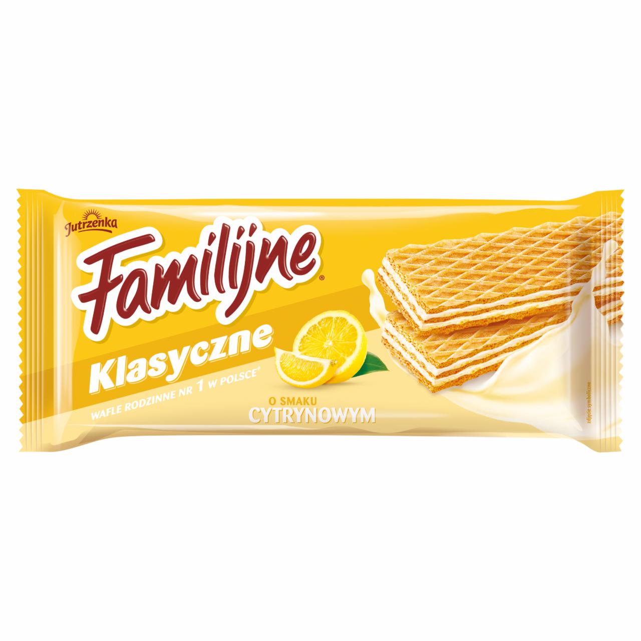 Zdjęcia - Familijne Klasyczne wafle o smaku cytrynowym 180 g