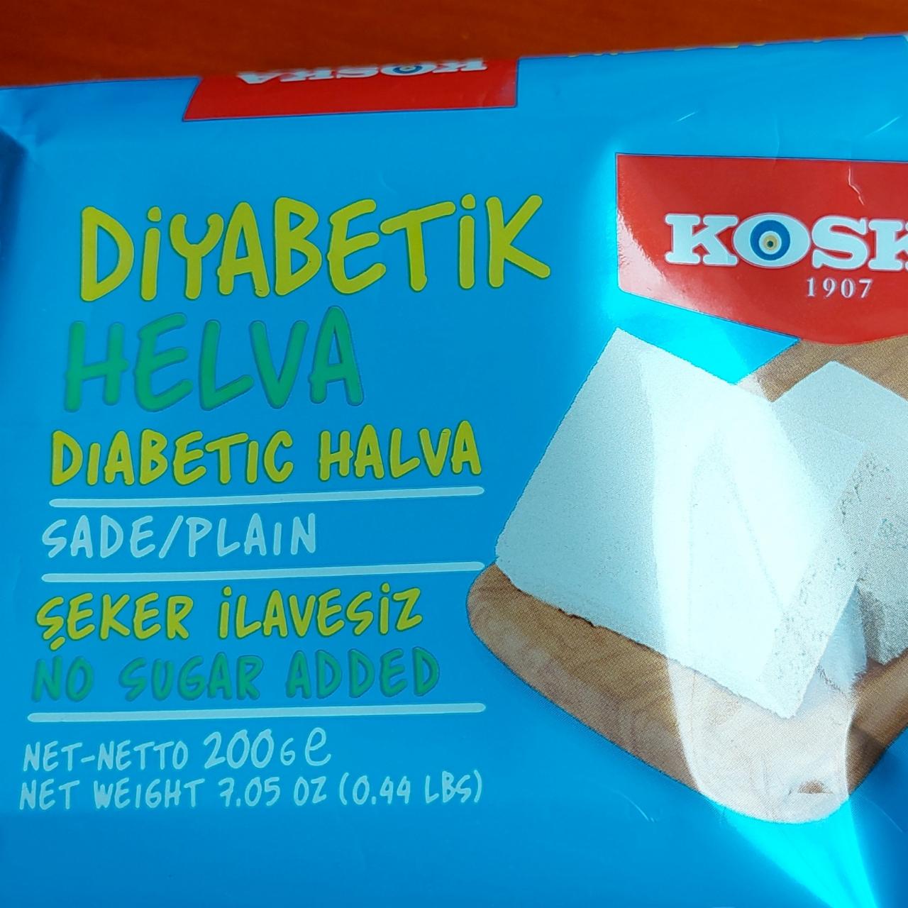 Zdjęcia - Diyabetik helva Koska