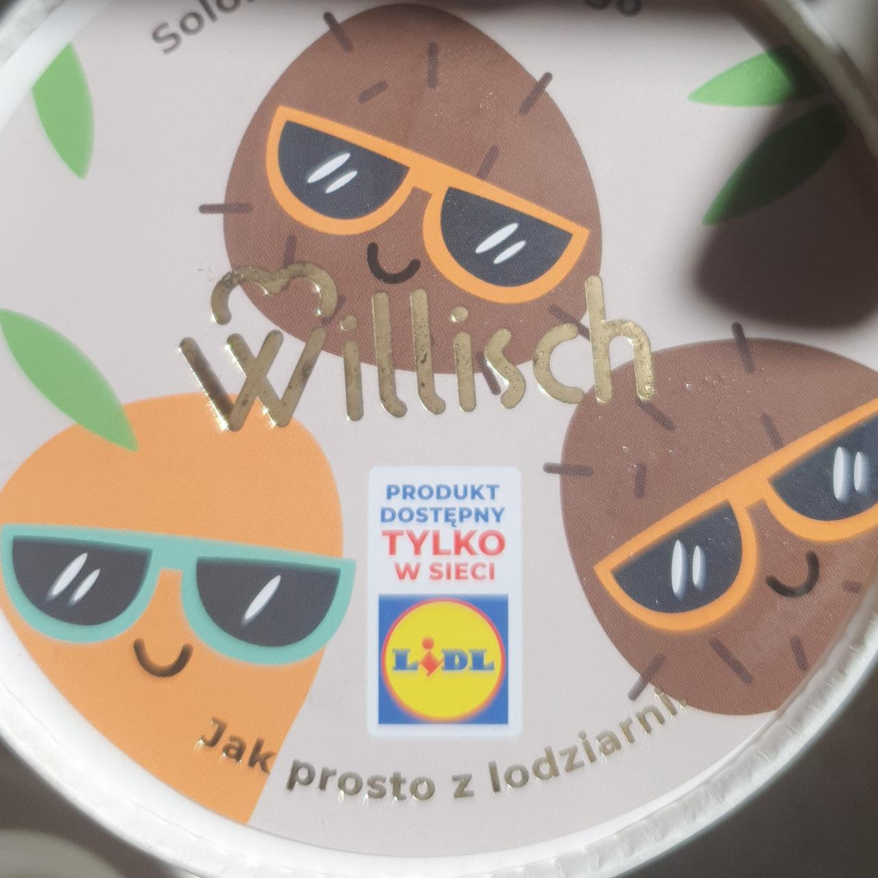 Zdjęcia - Lody o smaku solonego kokosa z mango Willisch