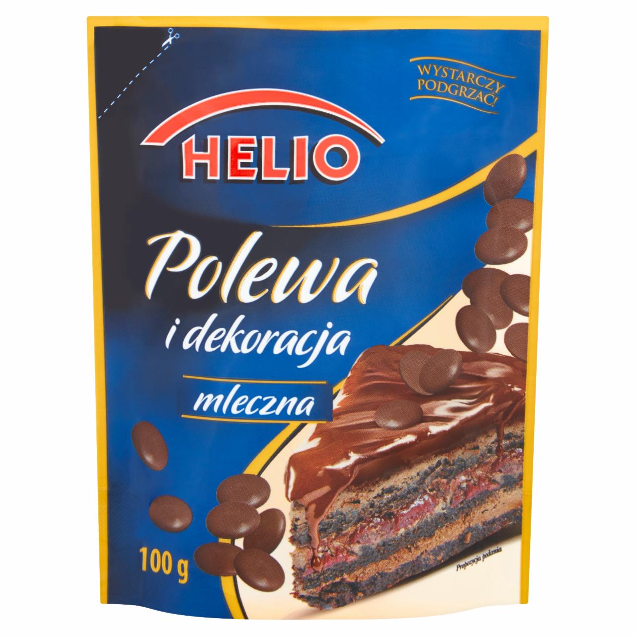 Zdjęcia - Helio Polewa i dekoracja mleczna 100 g