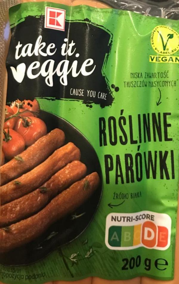 Zdjęcia - Rośtlinne parówki K-take it veggie