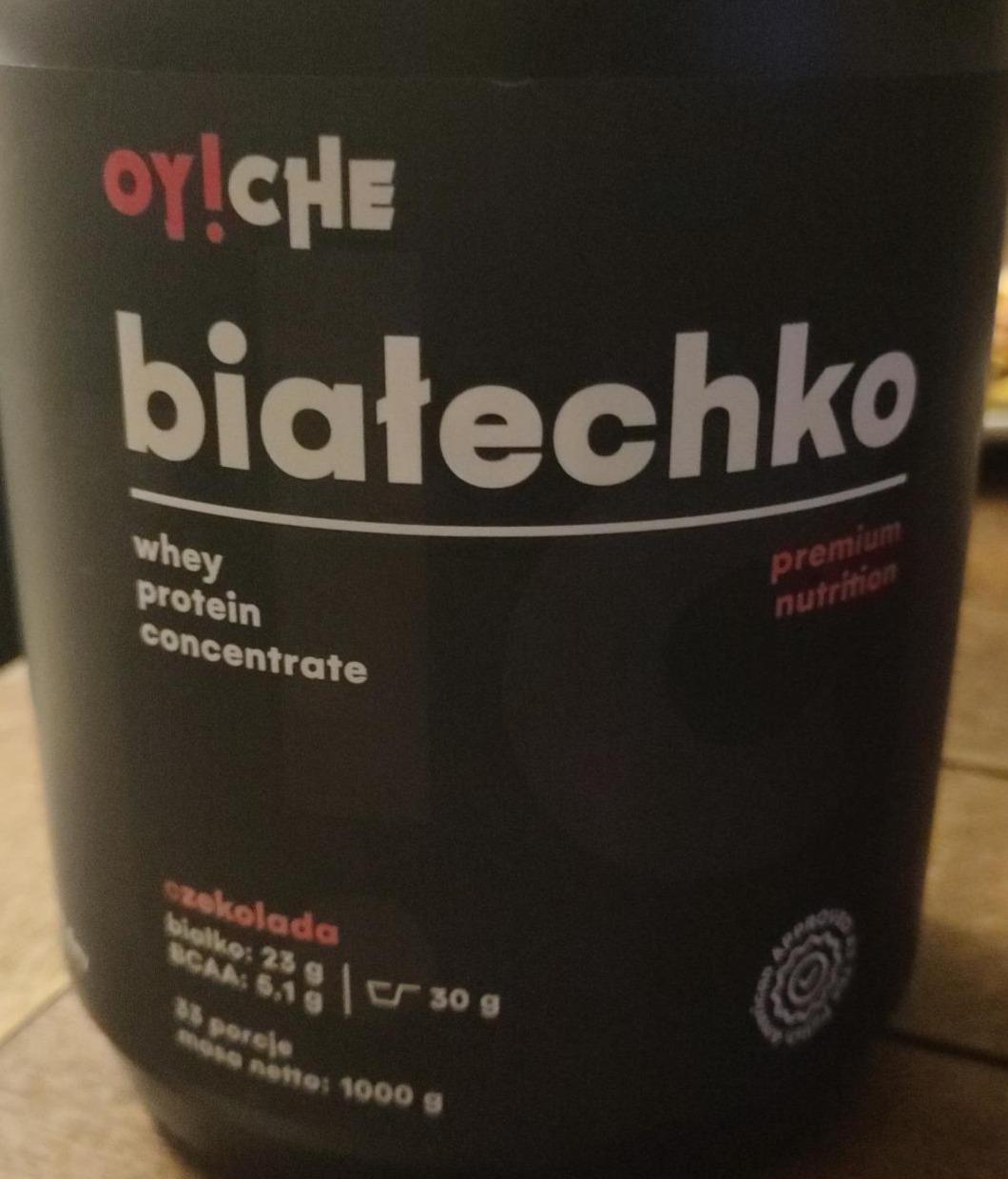 Zdjęcia - Białechko o smaku czekoladowym Oy!che