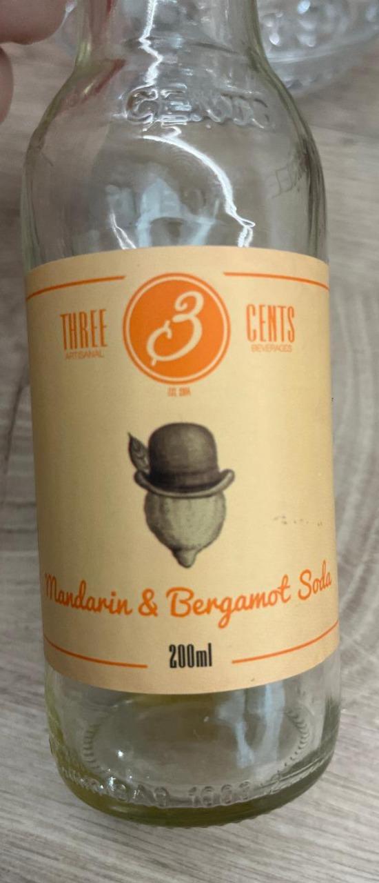 Zdjęcia - Mandarin & Bergamot soda Three Cents