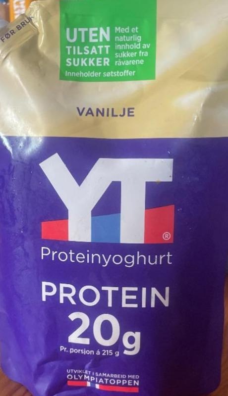 Zdjęcia - Proteinyoghurt vanilje Yt