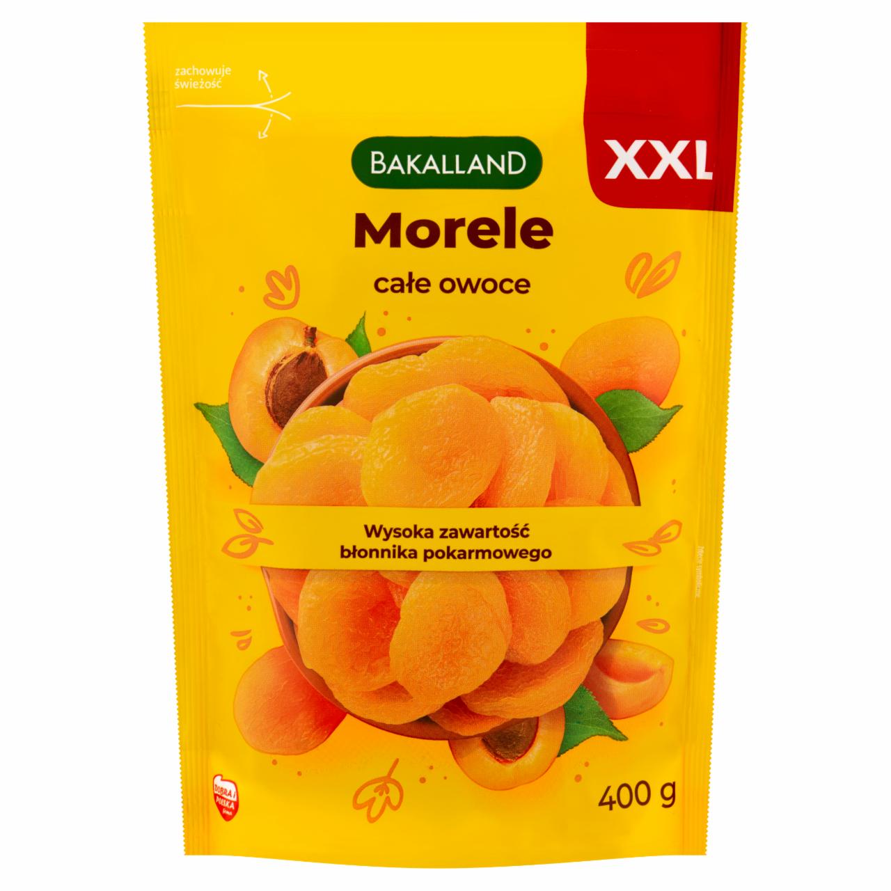 Zdjęcia - Bakalland XXL Morele całe owoce 400 g