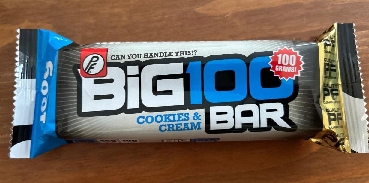 Zdjęcia - Big100 bar cookies & cream PF