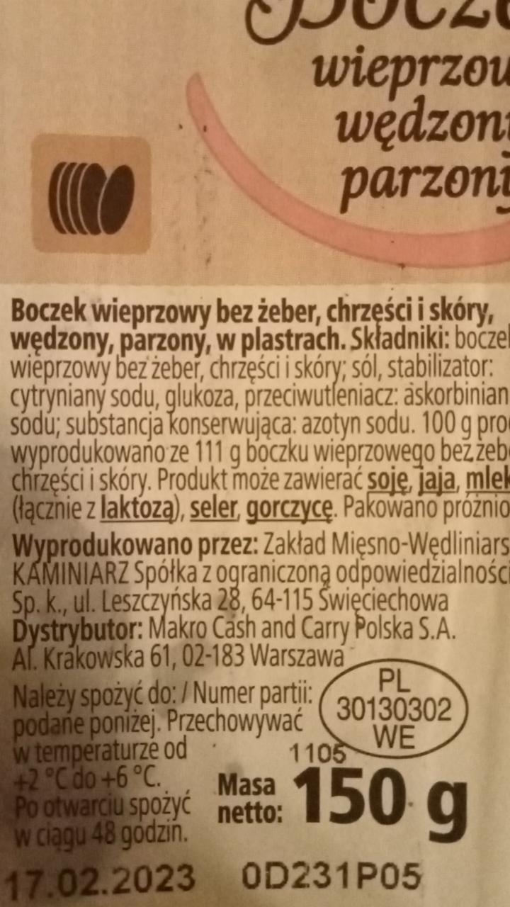 Boczek Wieprzowy W Dzony Parzony Fine Life Kalorie Kj I Warto Ci Od Ywcze Dine Fit Pl