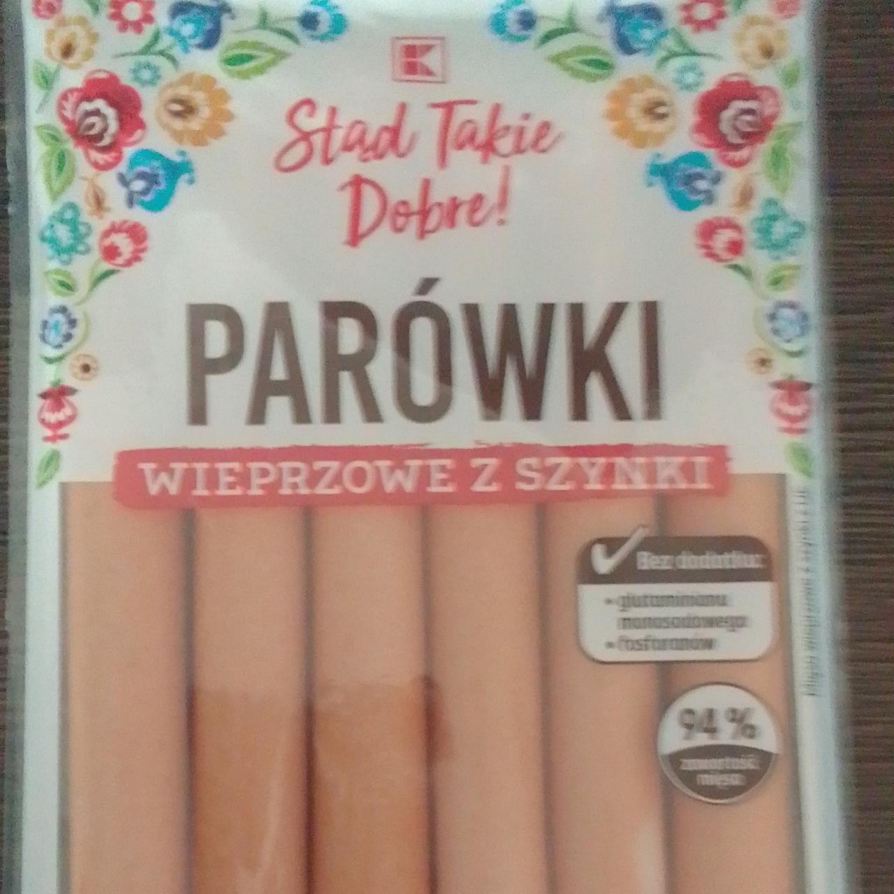 Zdjęcia - Parówki wieprzowe z szynki K-Stąd Takie Dobre