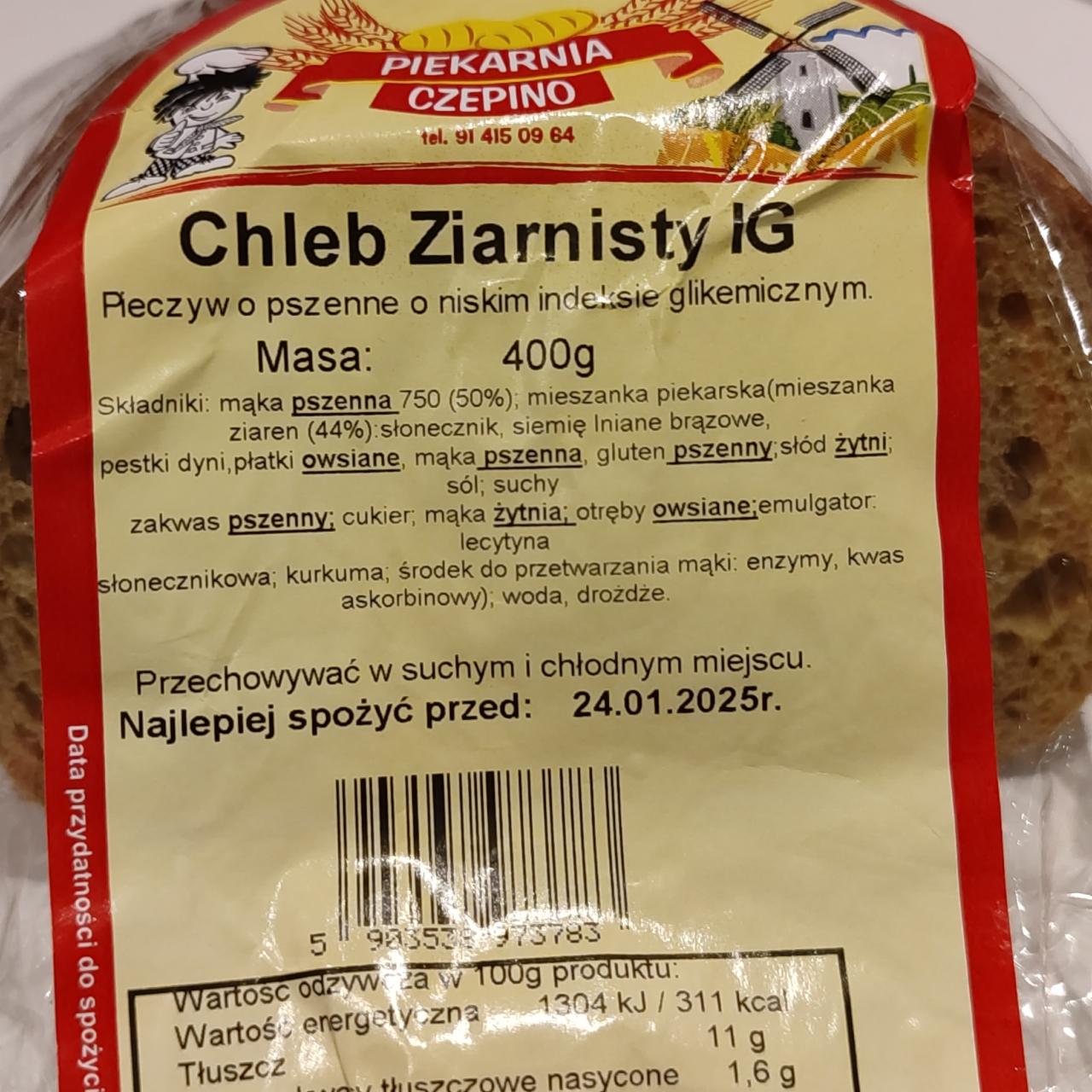 Zdjęcia - Chleb ziarnisty ig Piekarnia Czepino