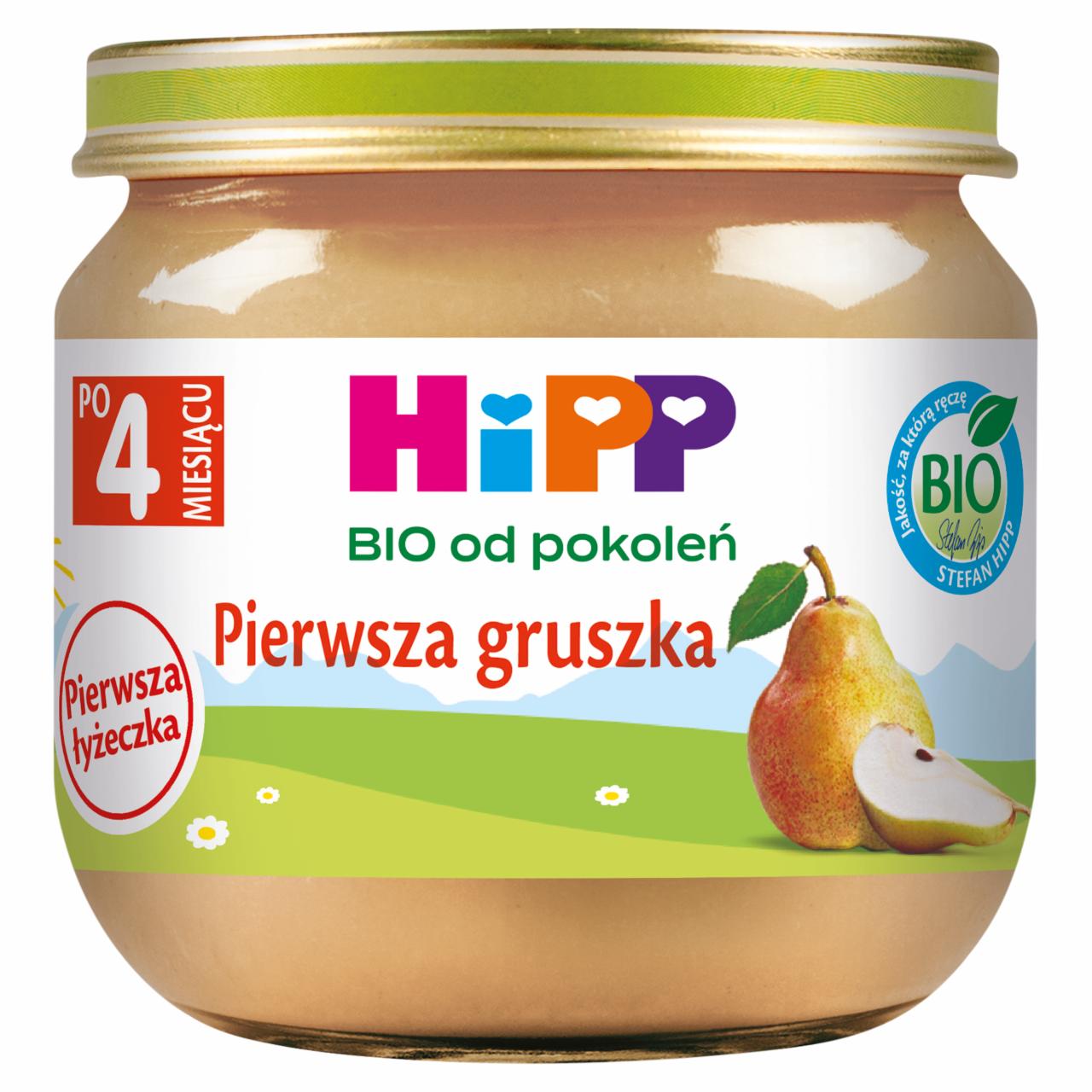 Zdjęcia - HiPP BIO Pierwsza gruszka po 4 miesiącu 80 g