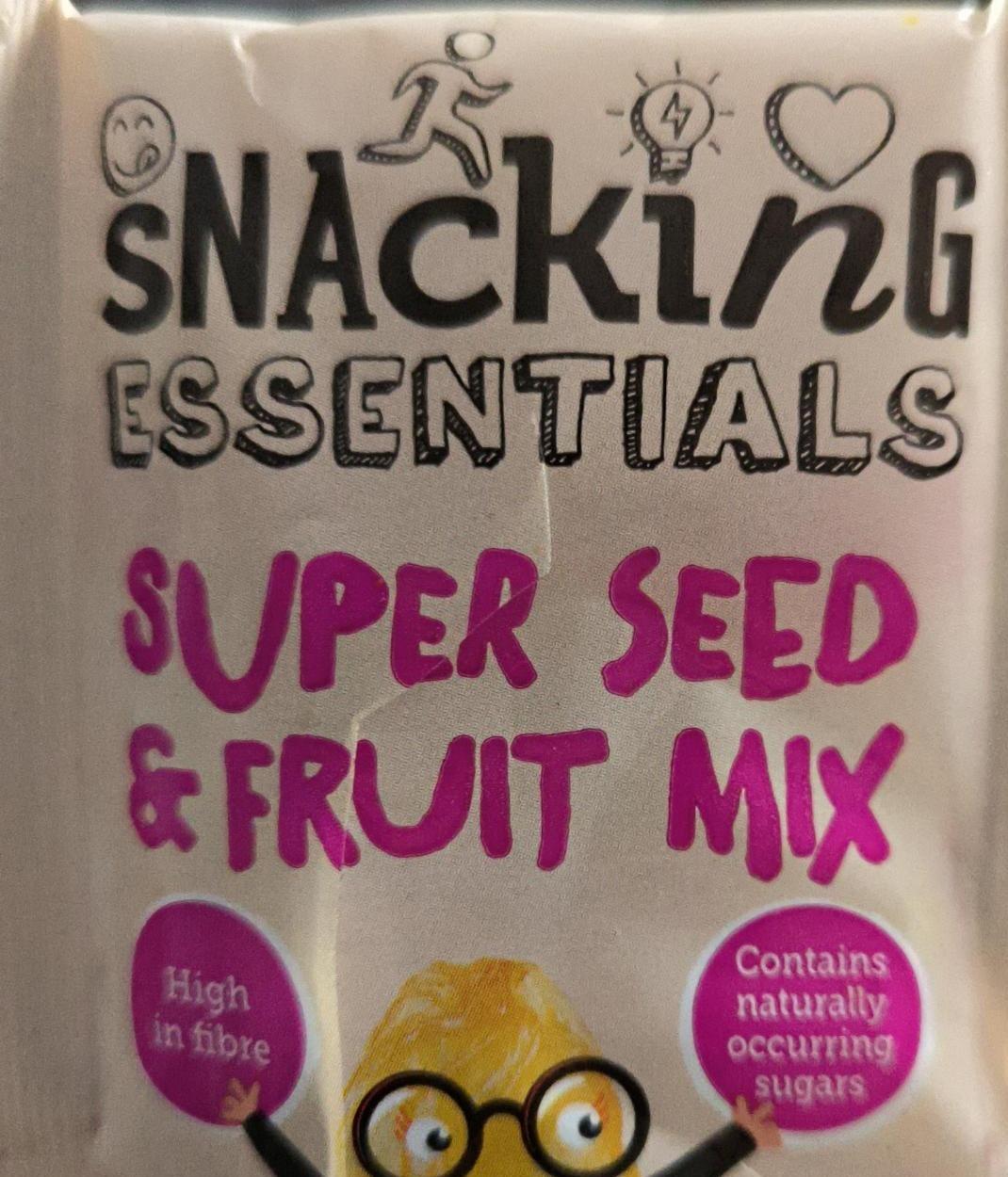 Zdjęcia - Super seed&fruit mix Snacking Essentials