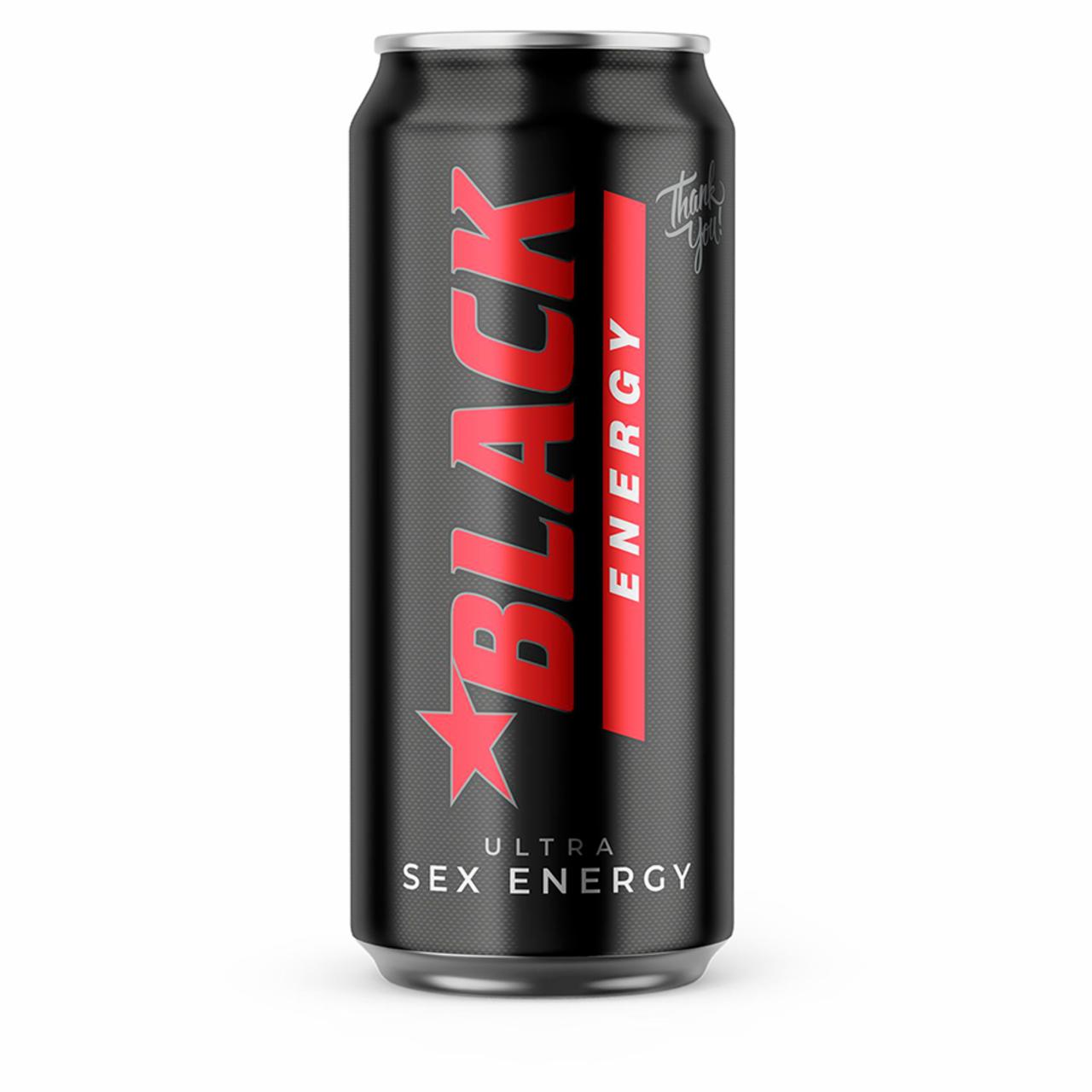 Zdjęcia - Black Energy Ultra Sex Energy Gazowany napój energetyzujący 500 ml