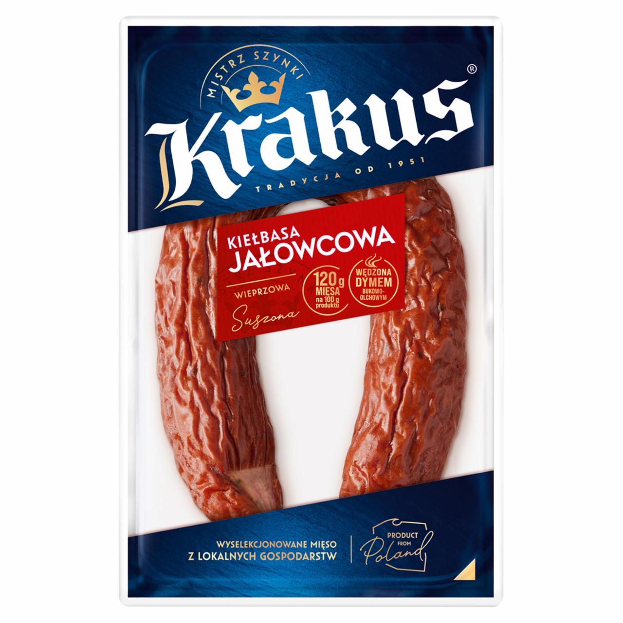 Zdjęcia - Krakus Kiełbasa jałowcowa wieprzowa 200 g