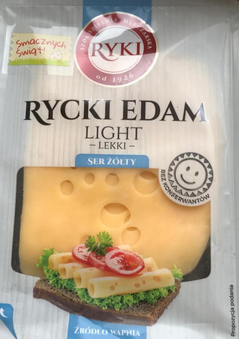 Zdjęcia - Rycki Edam ligt ser zółty Ryki