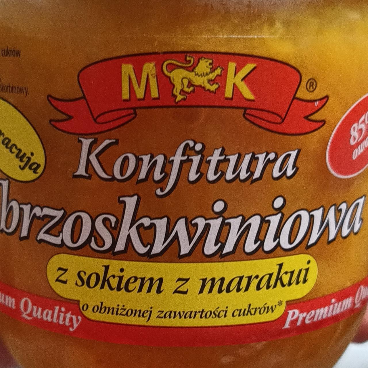 Zdjęcia - Konfitura brzoskwiniowa z sokiem z marakui MK