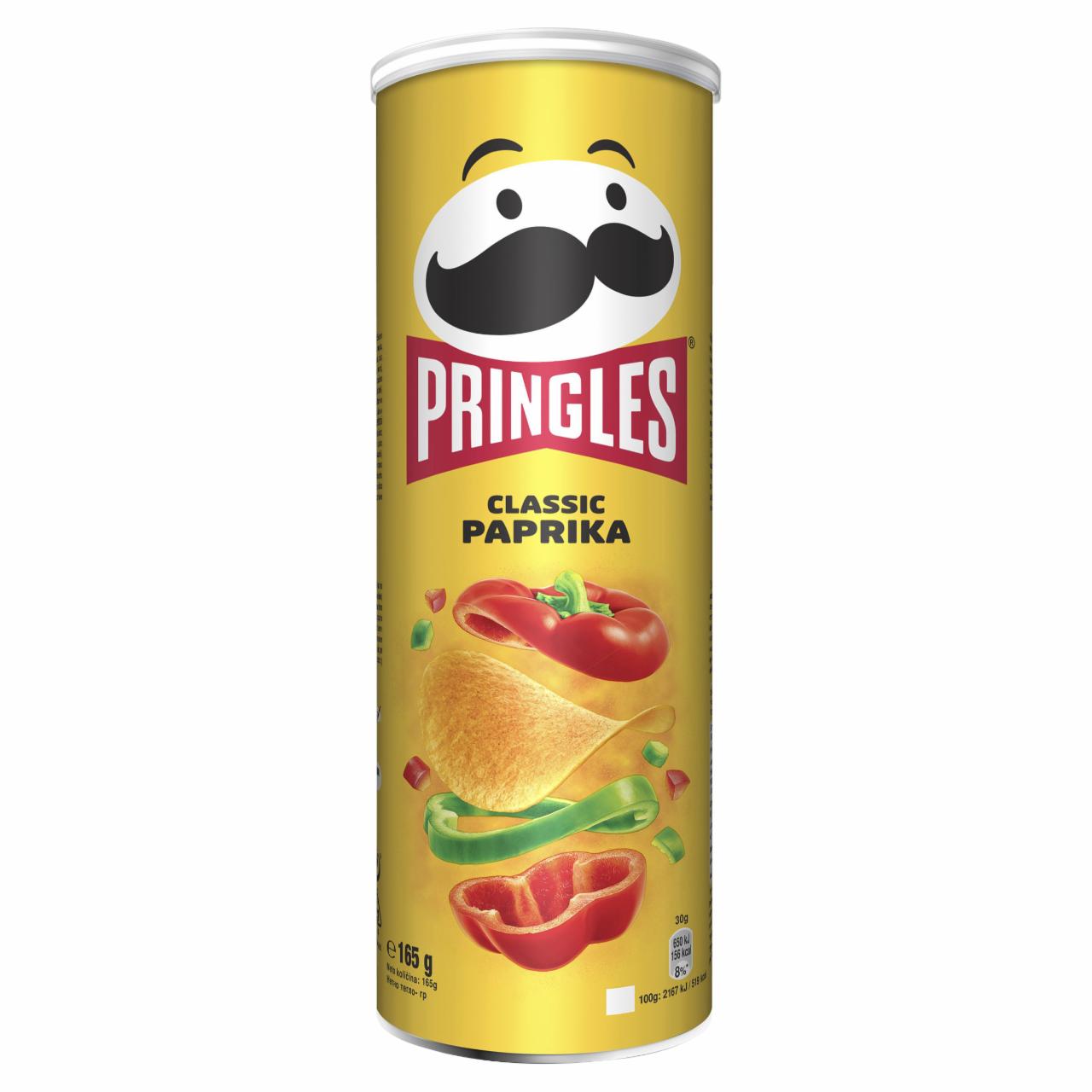 Zdjęcia - Pringles Classic Paprika Chrupki 165 g