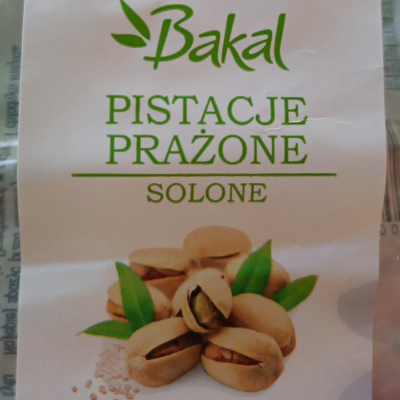 Zdjęcia - Pistacje prażone solone Bakal