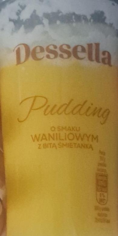 Zdjęcia - Pudding waniliowy z bitą śmietanką Dessella