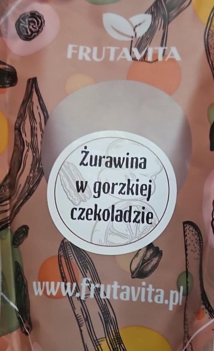 Zdjęcia - Żurawina w gorzkiej czekoladzie Frutavita