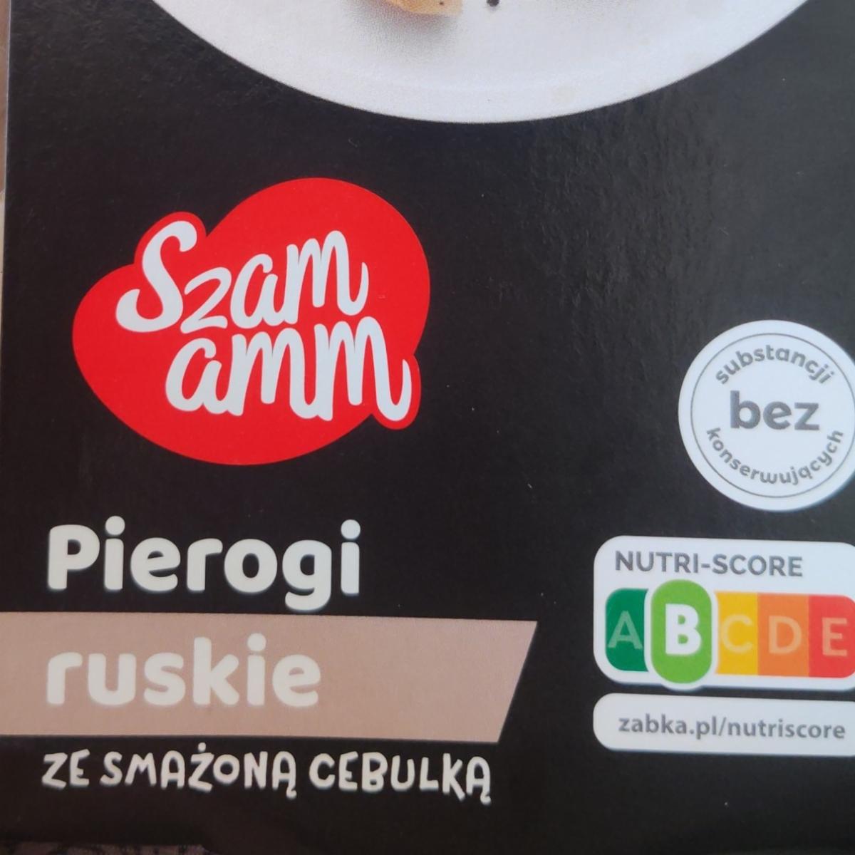 Zdjęcia - Pierogi ruskie ze smażoną cebulą Szam amm