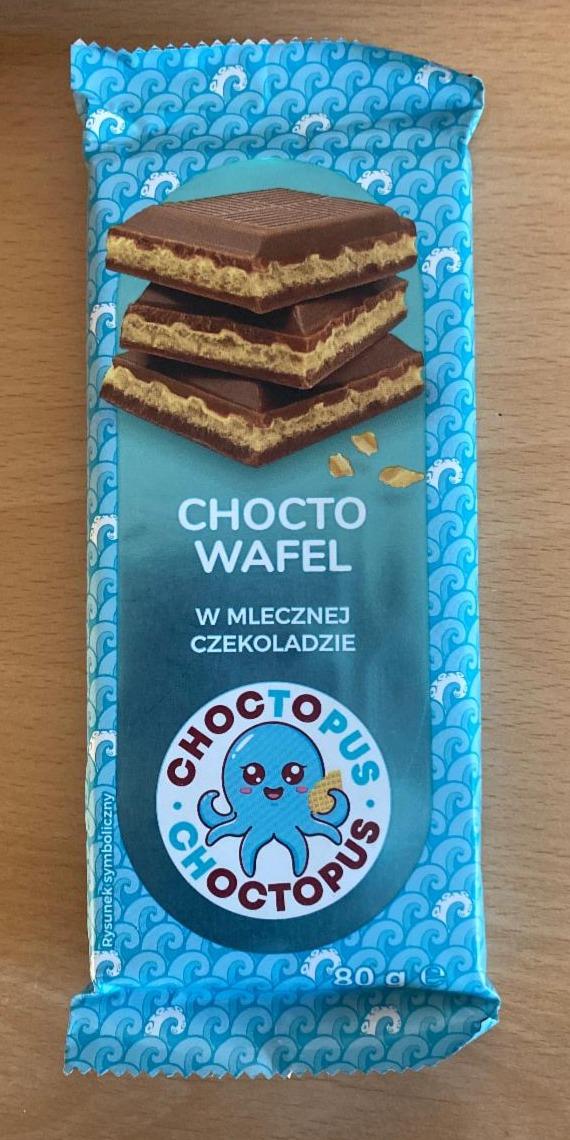 Zdjęcia - Chocto wafel w mlecznej czekoladzie Choctopus