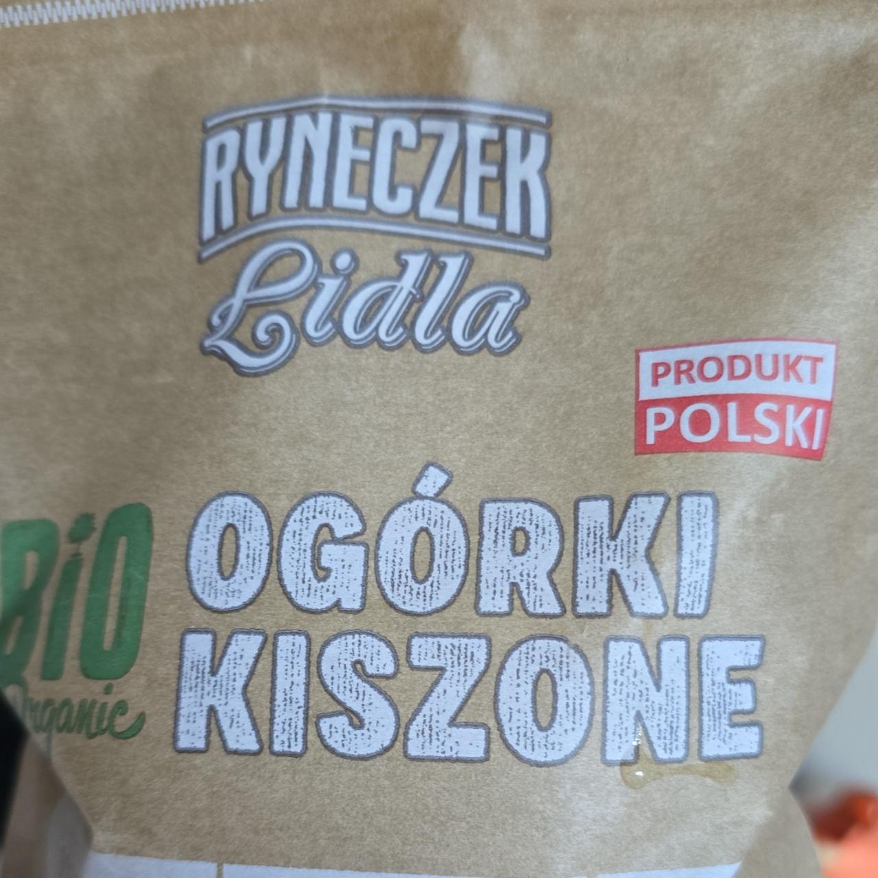 Zdjęcia - Bio organic ogórki kiszone Ryneczek Lidla