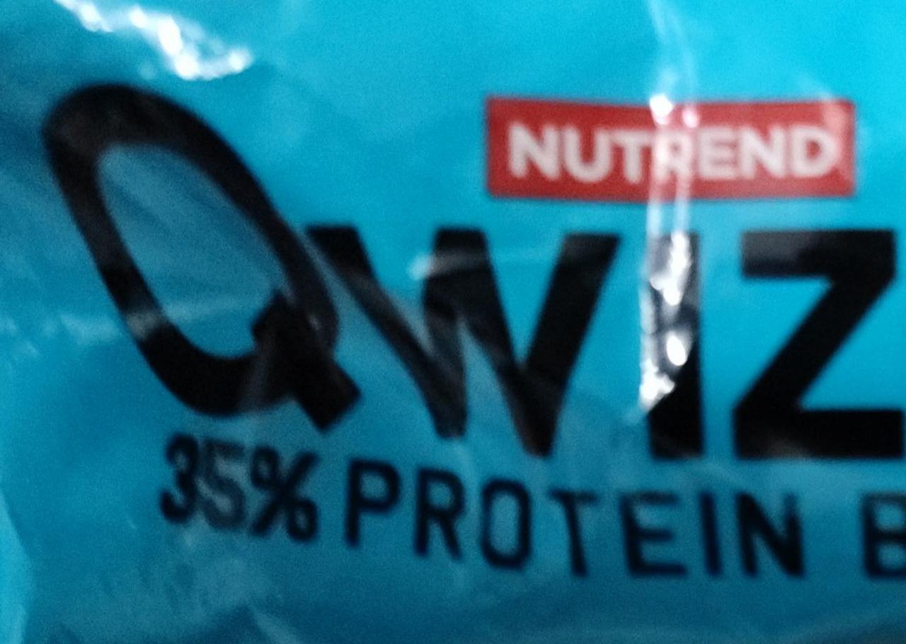 Zdjęcia - Qwizz protein bar czekolada kokos Nutrend