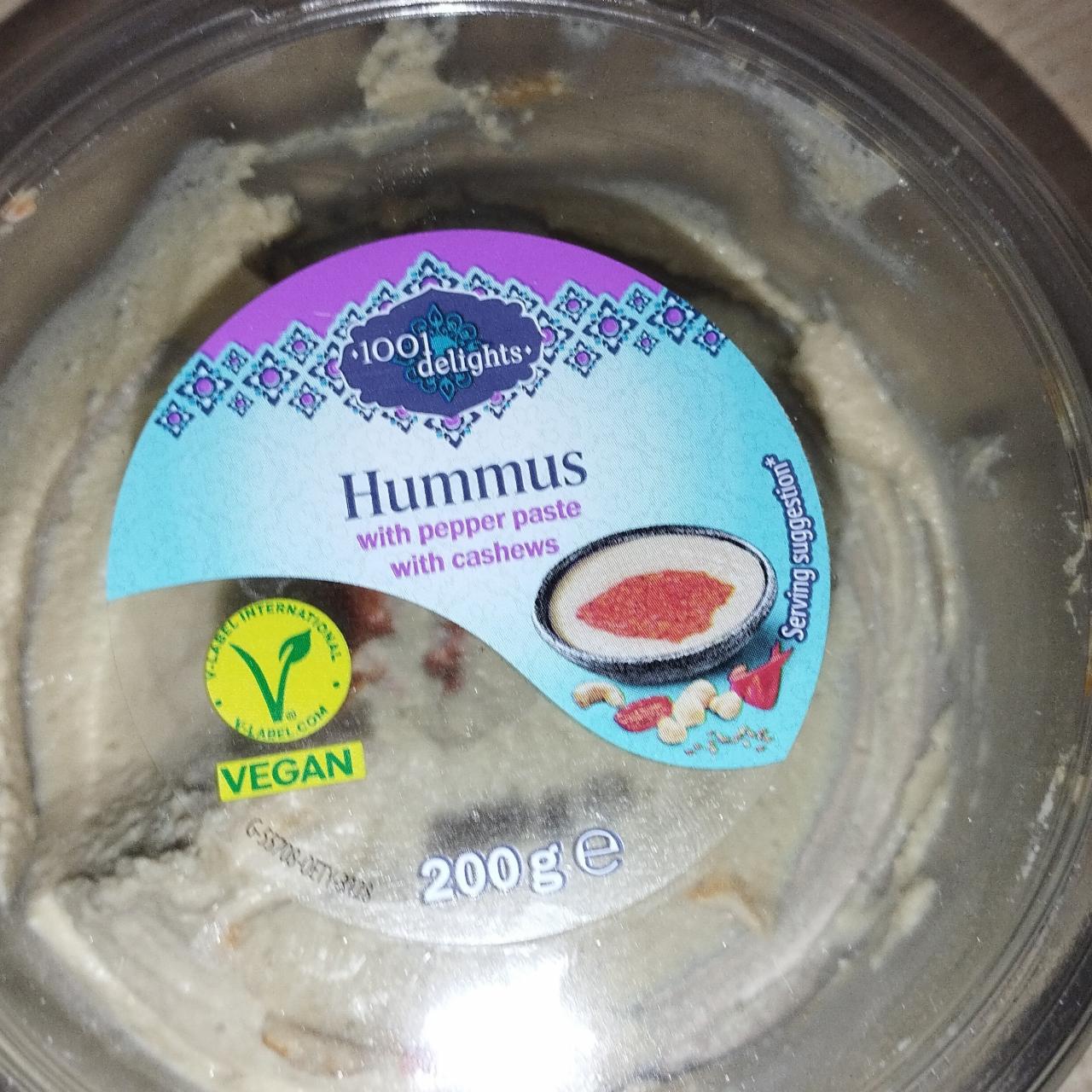 Zdjęcia - Hummus with pepper paste 1001 delights