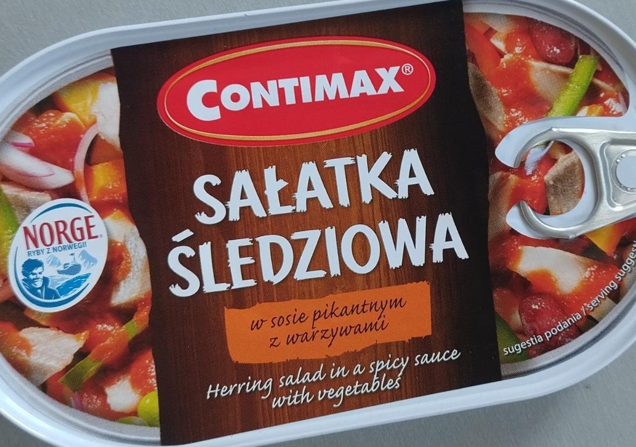 Zdjęcia - Sałatka śledziowa w sosie pikantnym z warzywami Contimax