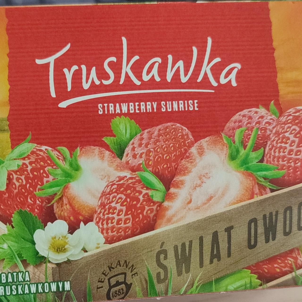 Zdjęcia - Truskawka strawberry sunrise Teekanne