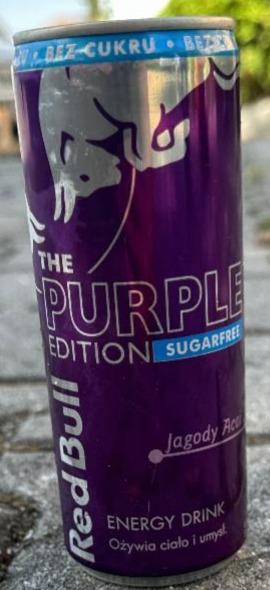 Zdjęcia - The purple edition sugarfree jahody açai Red Bull