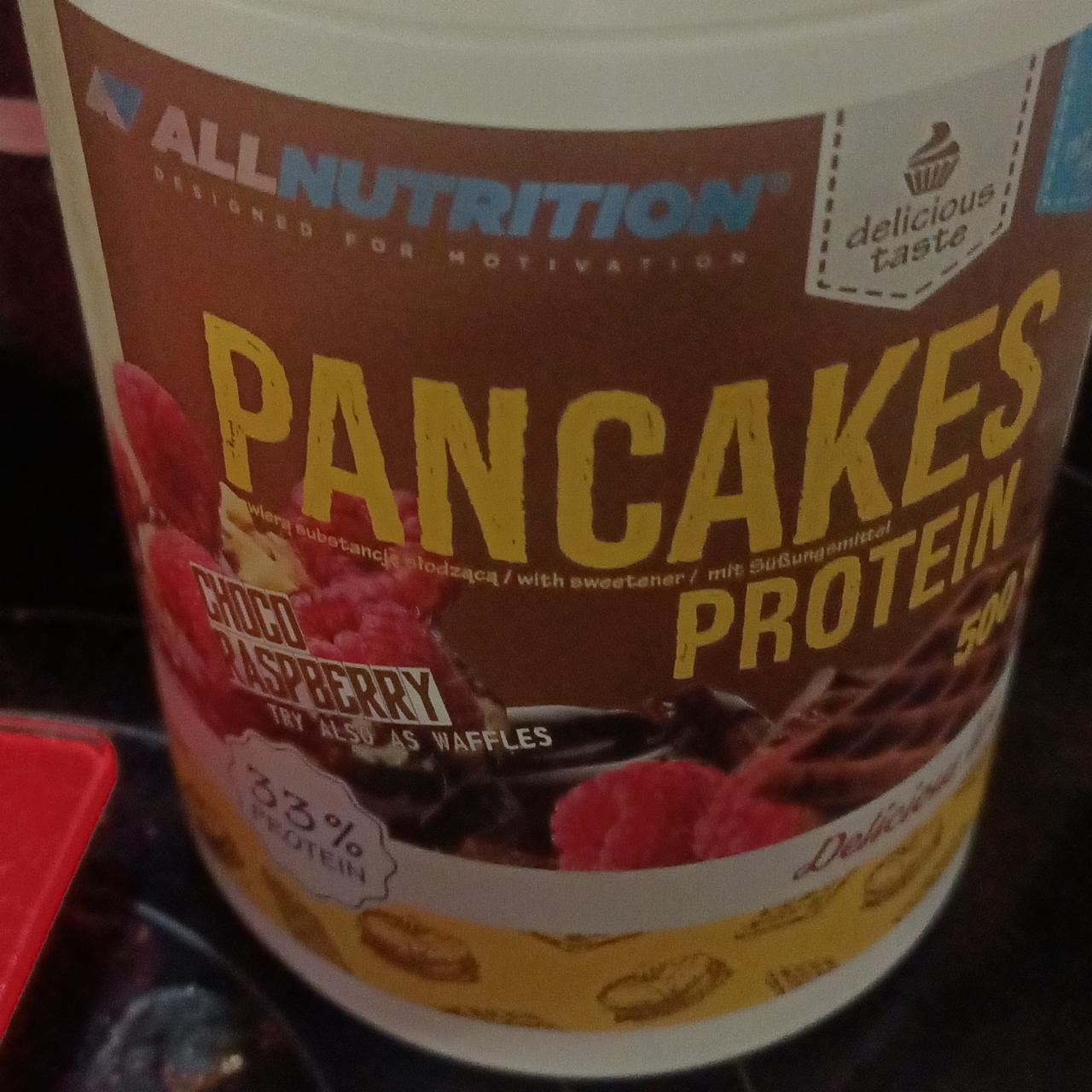 Zdjęcia - Protein Pancakes Choco Raspberry Allnutrition