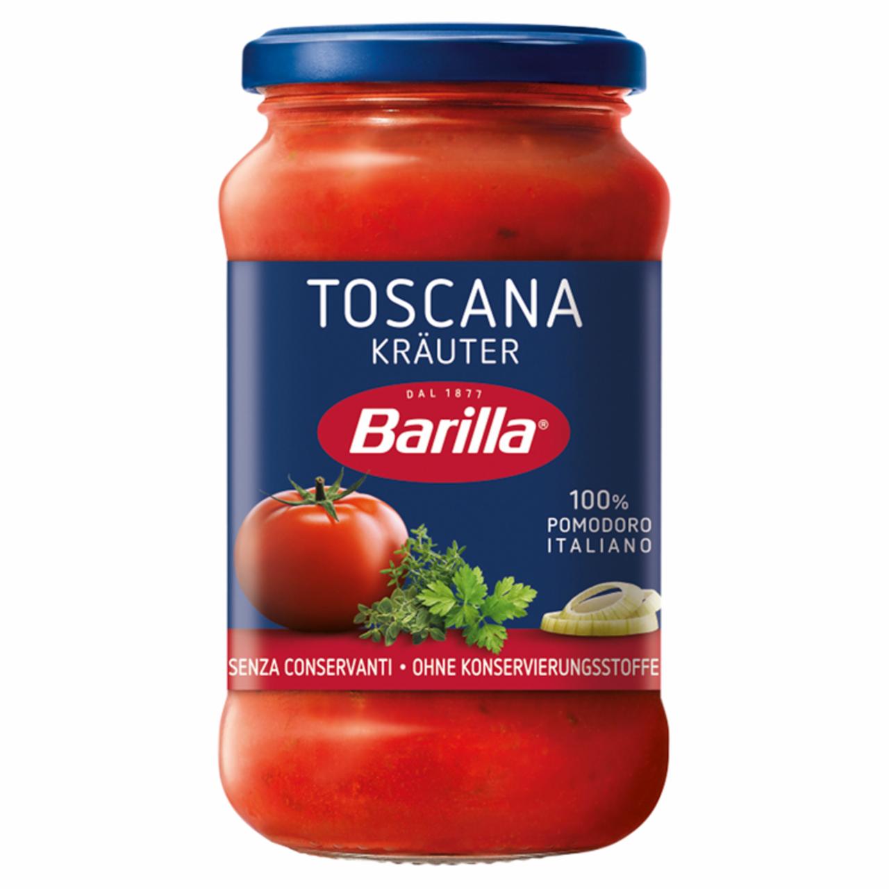 Zdjęcia - Barilla Toscana Sos do makaronu z pomidorami i ziołami 400 g