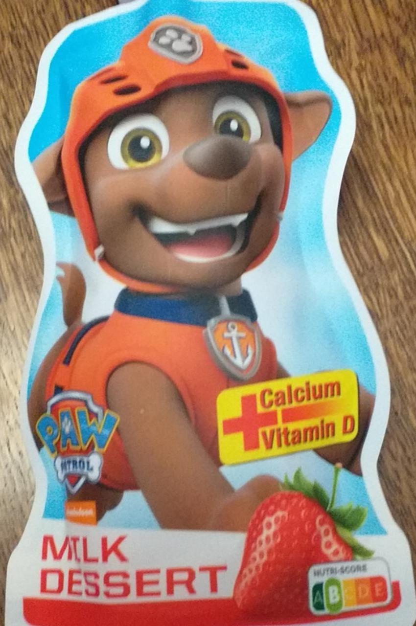 Zdjęcia - Jogurt o smaku truskawkowym milk dessert Paw Patrol