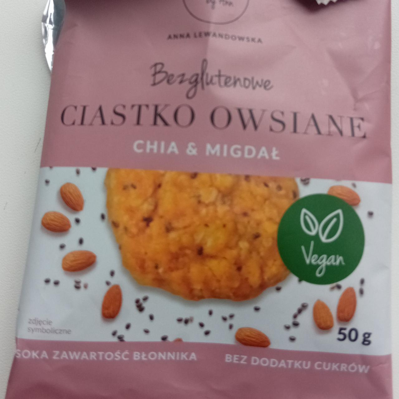 Zdjęcia - Ciastko owsiane chia i migdał Foods by Ann