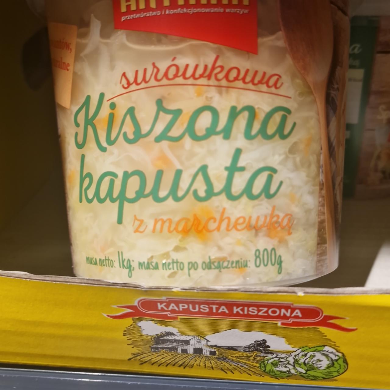 Zdjęcia - Surówkowa kapusta kiszona z marchewką Artman