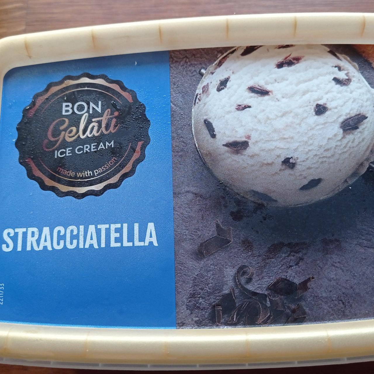 Zdjęcia - Ice cream stracciatella Bon Gelati