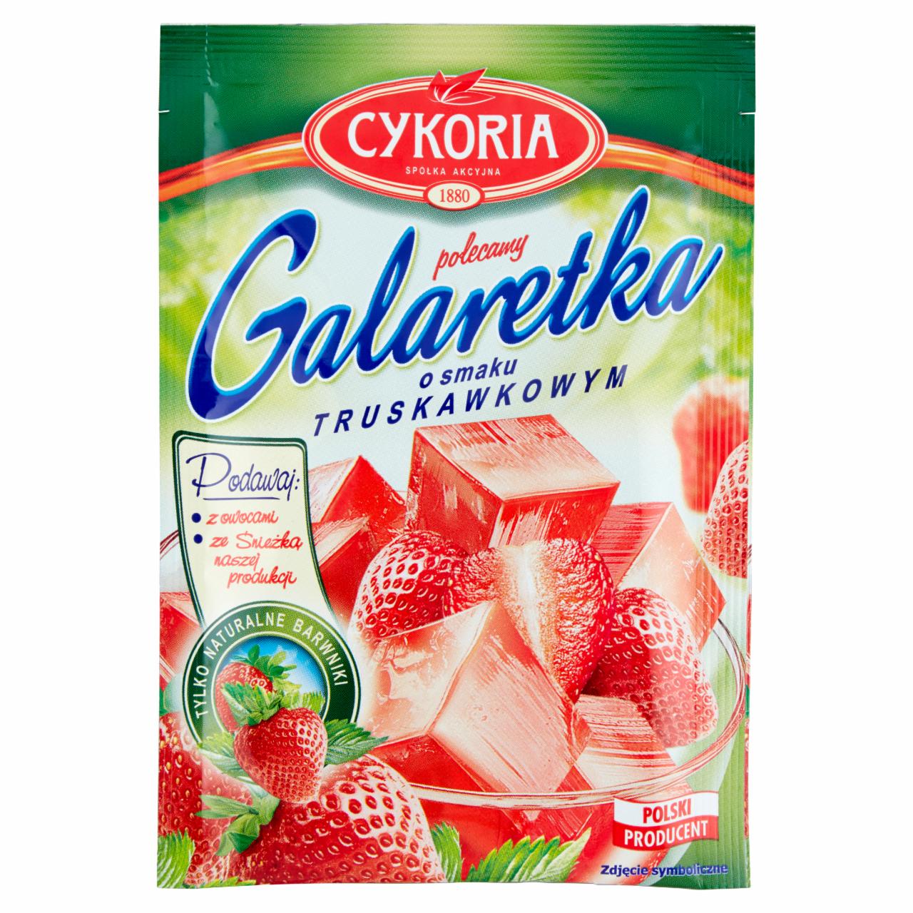 Zdjęcia - Cykoria Galaretka o smaku truskawkowym 75 g