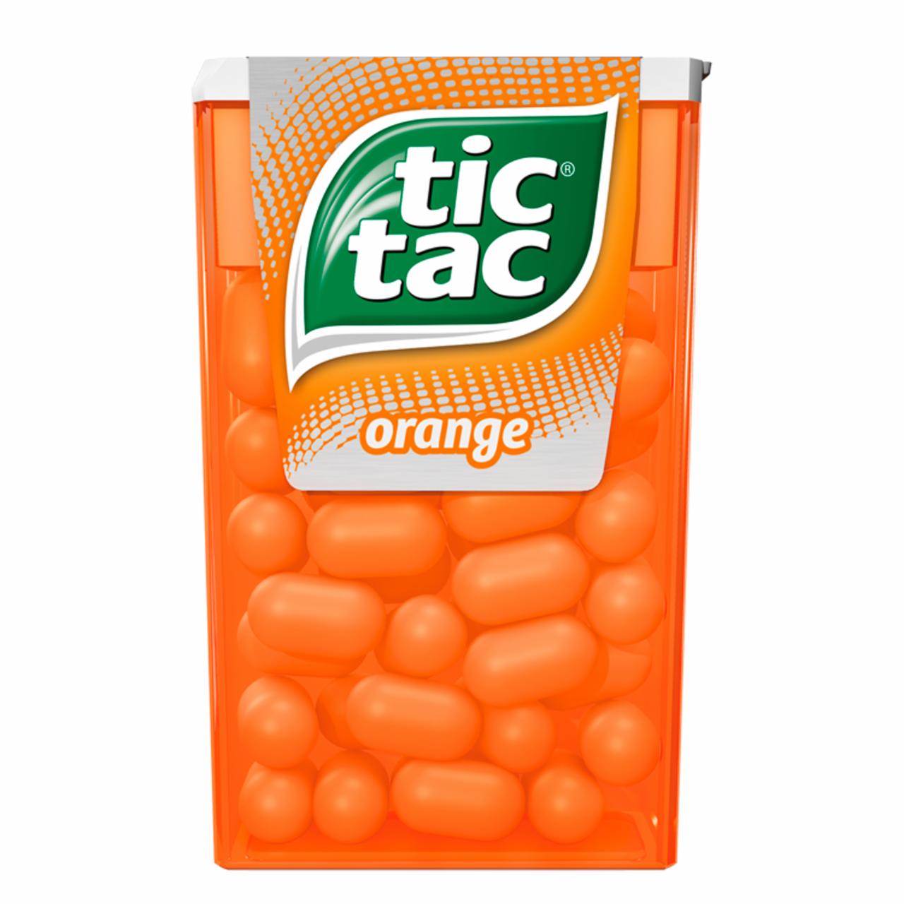 Zdjęcia - Tic Tac Drażetki o smaku pomarańczowym 18 g