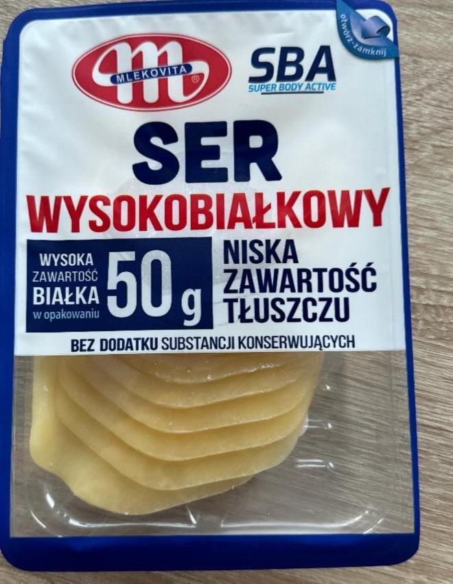 Zdjęcia - Ser wysokobiałkowy Mlekovita SBA