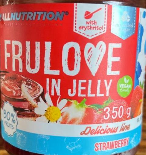 Zdjęcia - Frulove in jelly strawberry Allnutrition