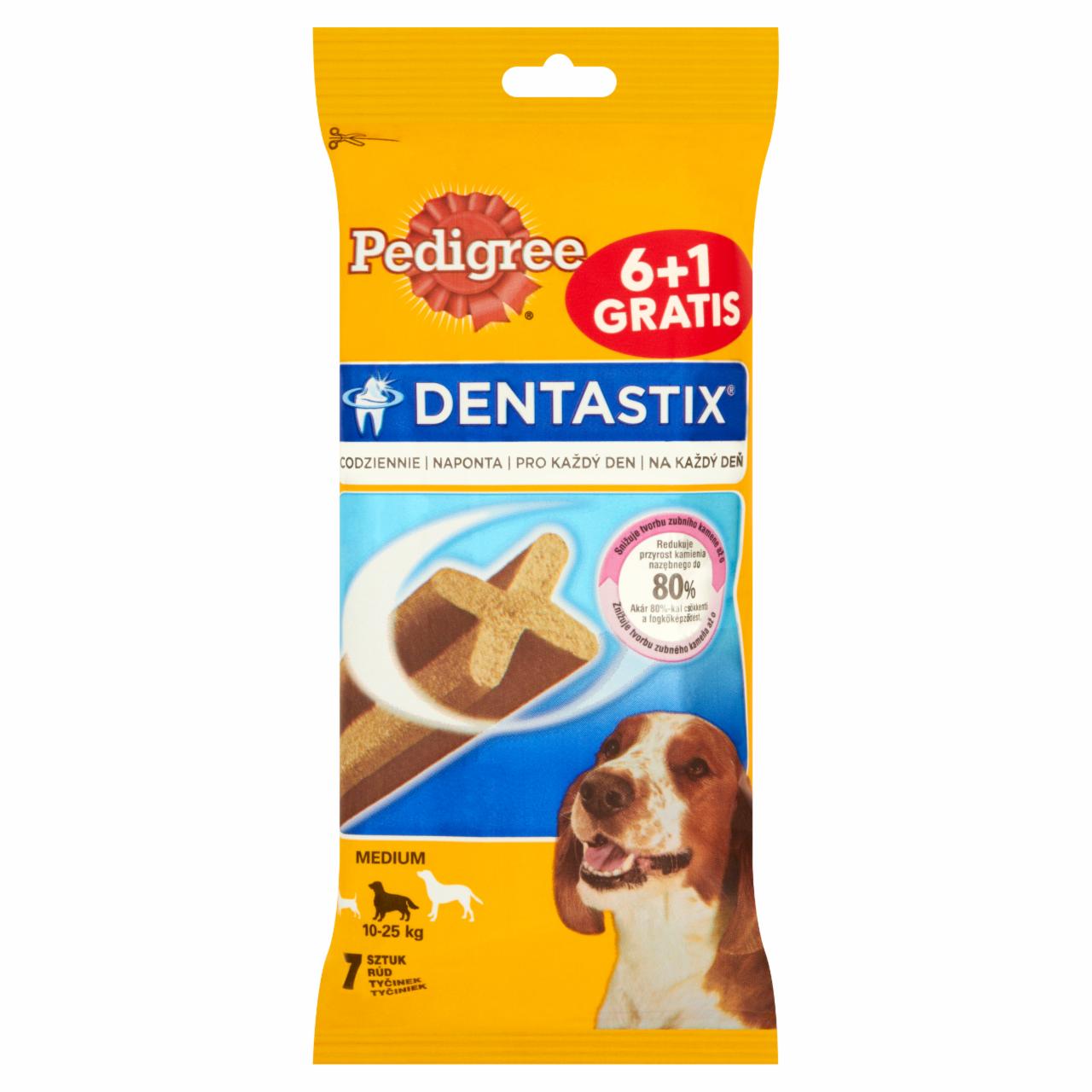 Zdjęcia - Pedigree DentaStix Medium Karma uzupełniająca 180 g (7 sztuk)