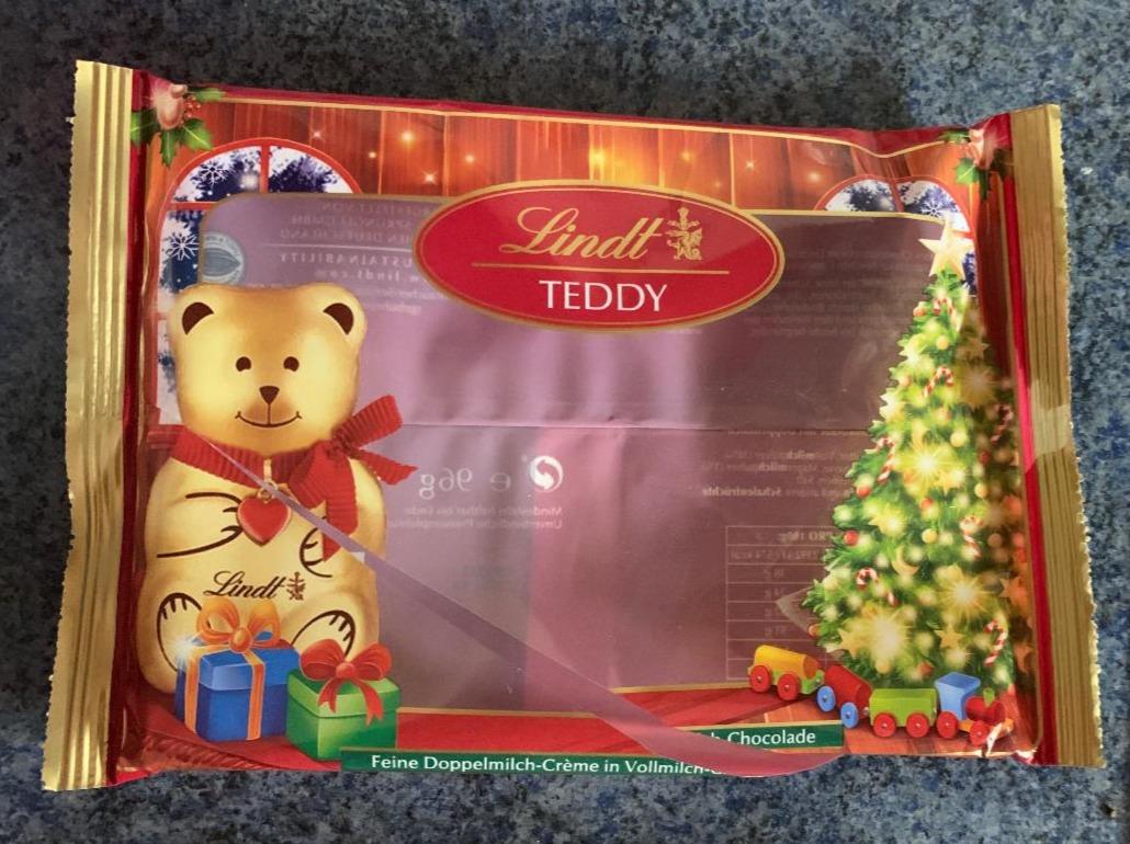 Zdjęcia - Teddy Czekolada mleczna nadziewana podwójnym kremem mlecznym Lindt