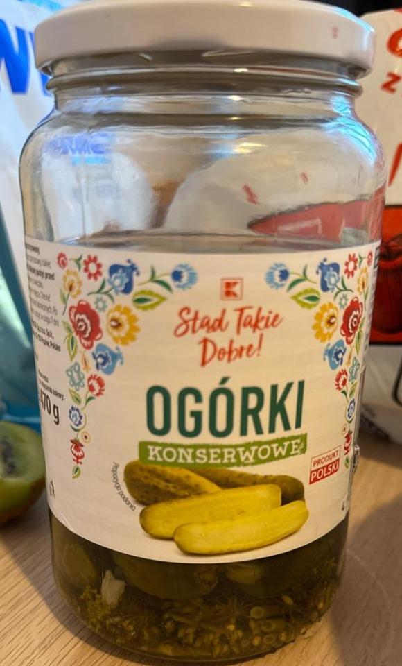 Zdjęcia - Ogórki konserwowe Kaufland Stąd takie dobre