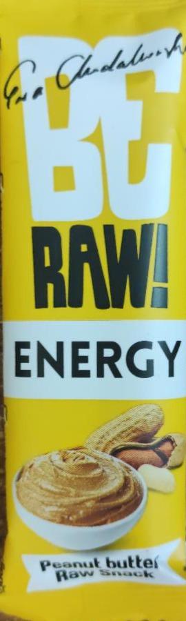 Zdjęcia - Be Raw! Energy Peanut Butter Baton 40 g