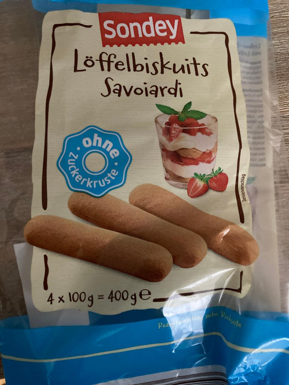 Zdjęcia - Löffelbiskuits Savoiardi Sondey