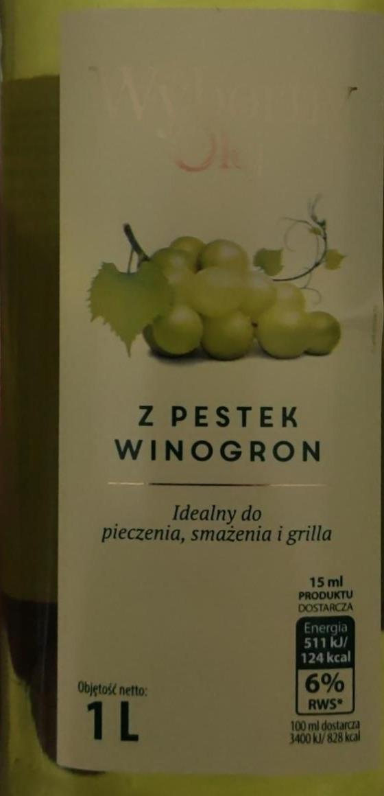 Zdjęcia - Olej z pestek winogron Wyborny Olej