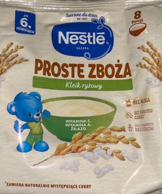 Zdjęcia - Proste zboża kleik ryżowy po 6. miesiącu Nestlé