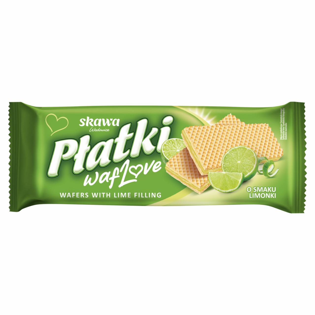 Zdjęcia - Wadowice Skawa Płatki waflowe o smaku limonki 130 g